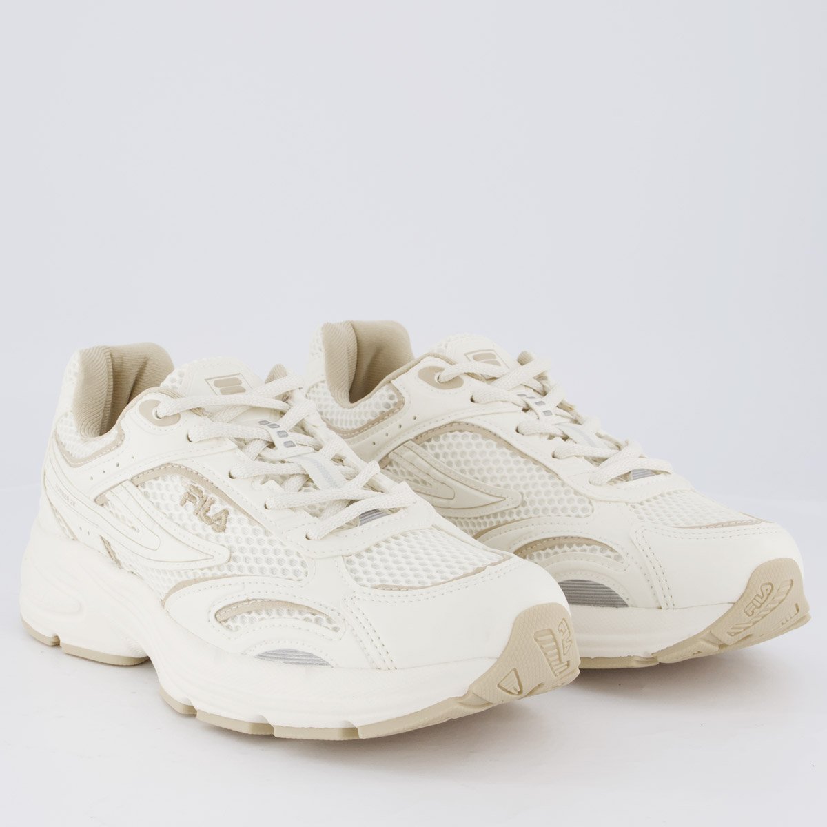 Tênis Fila Runner 2k Feminino Bege Off White 2