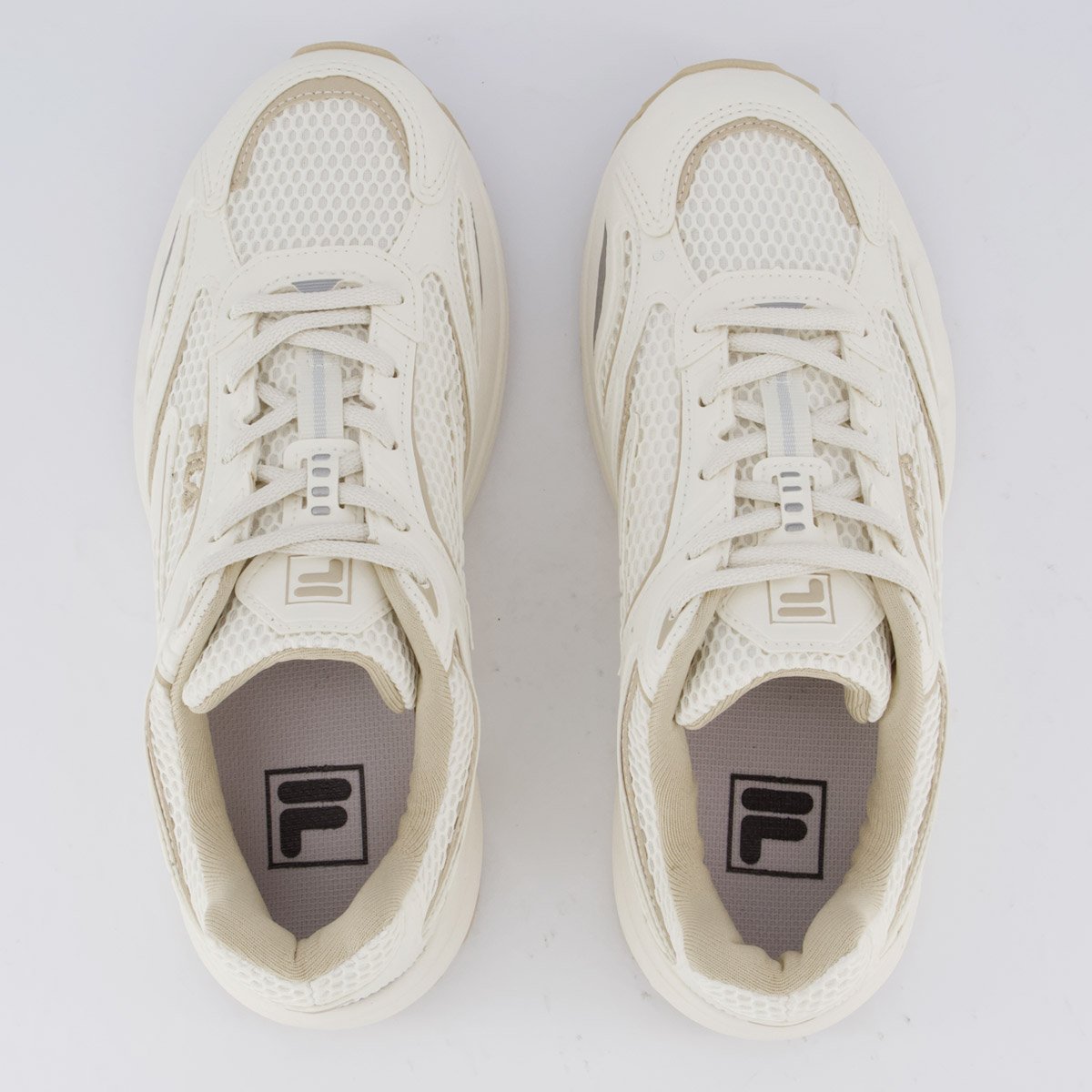 Tênis Fila Runner 2k Feminino Bege Off White 4