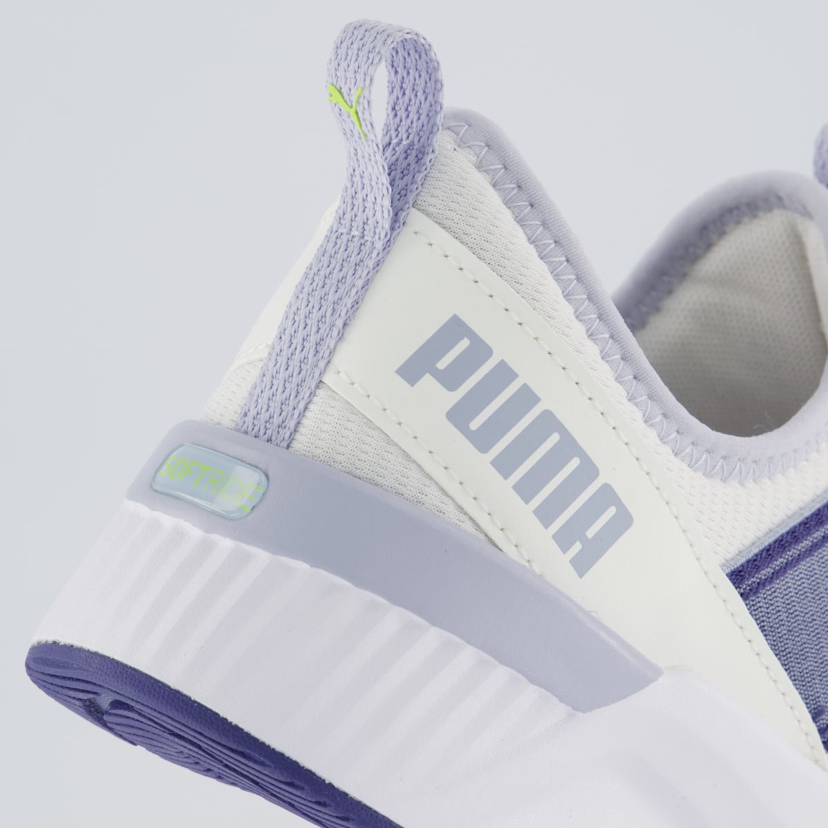 Tenis Puma Softride Harli Slip ON WNS Feminino Branco e Lilas Branco/Azul 6