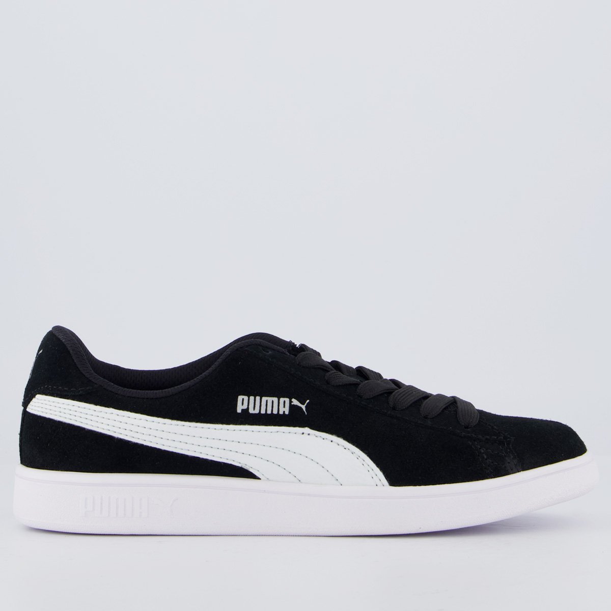 Tênis Puma Smash V3 BDP Feminino Preto e Branco