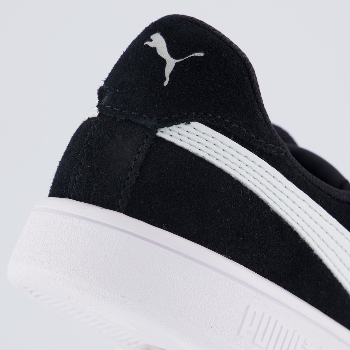 Tênis Puma Smash V3 BDP Feminino Preto e Branco Preto 6