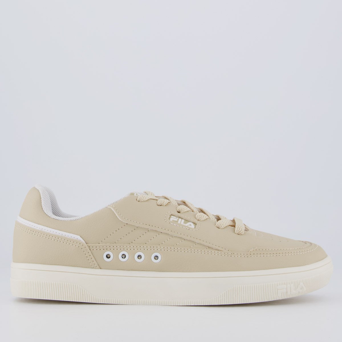 Tênis Fila Vortex Bege e Branco