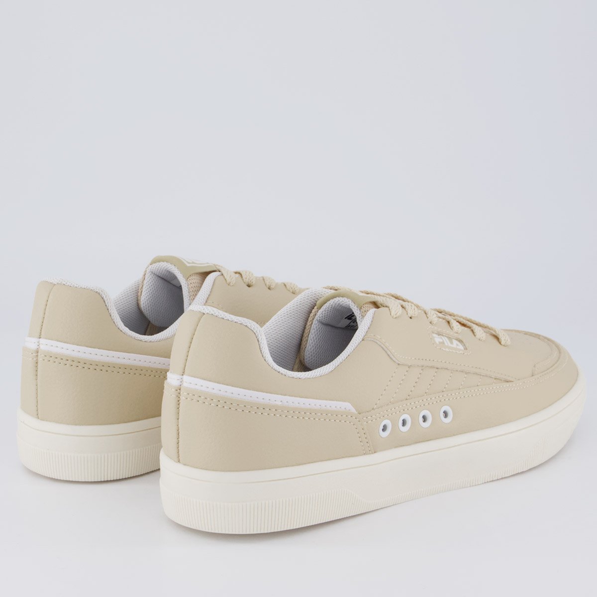 Tênis Fila Vortex Bege e Branco Bege 3