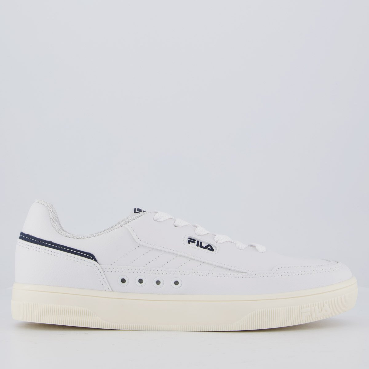 Tênis Fila Vortex Branco e Marinho