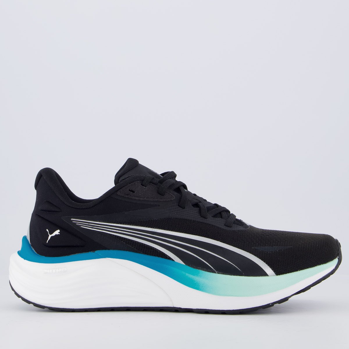 Tenis Puma Electrify Nitro 4 Preto e Azul