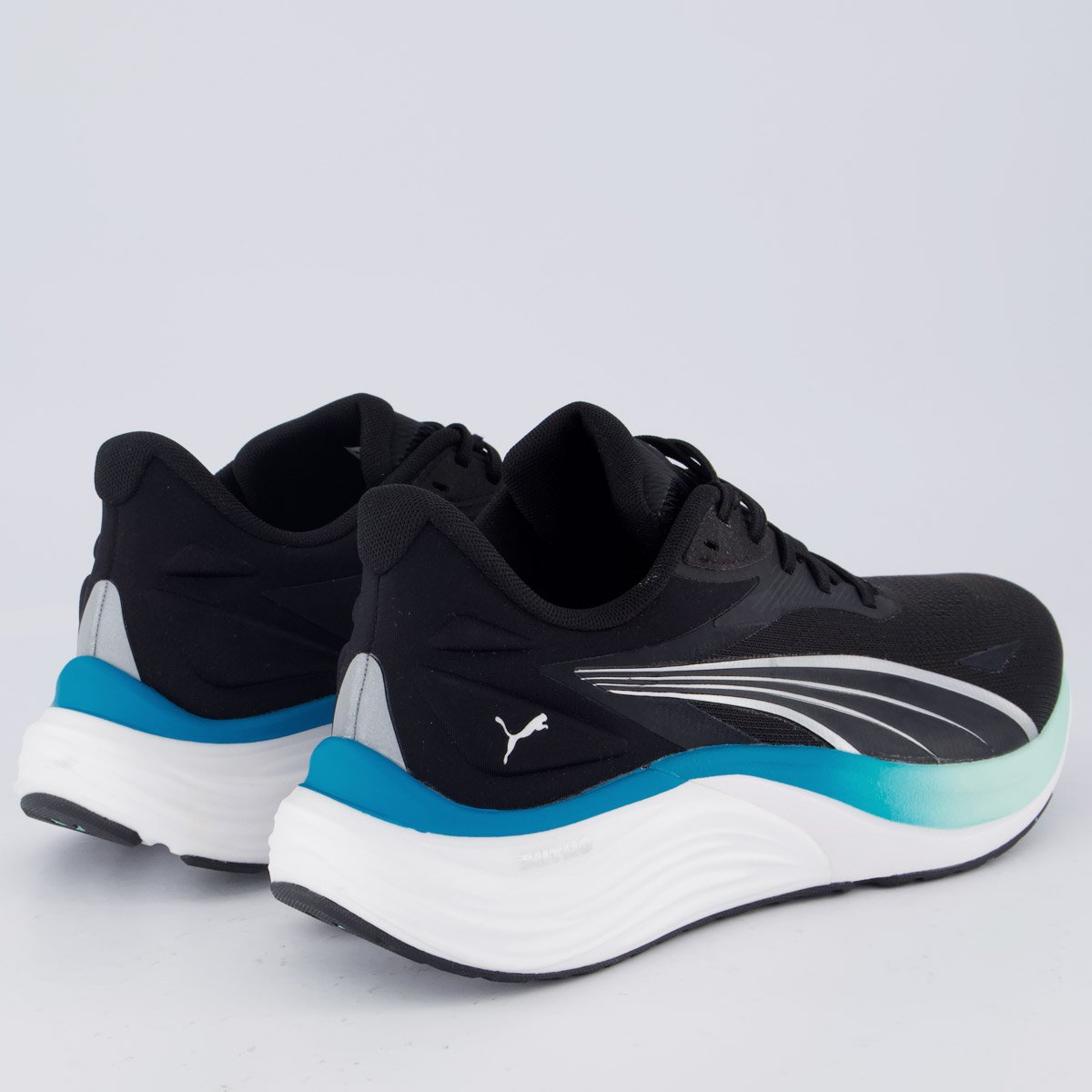 Tenis Puma Electrify Nitro 4 Preto e Azul Preto 3