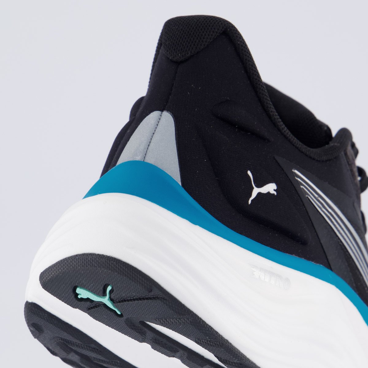 Tenis Puma Electrify Nitro 4 Preto e Azul Preto 6