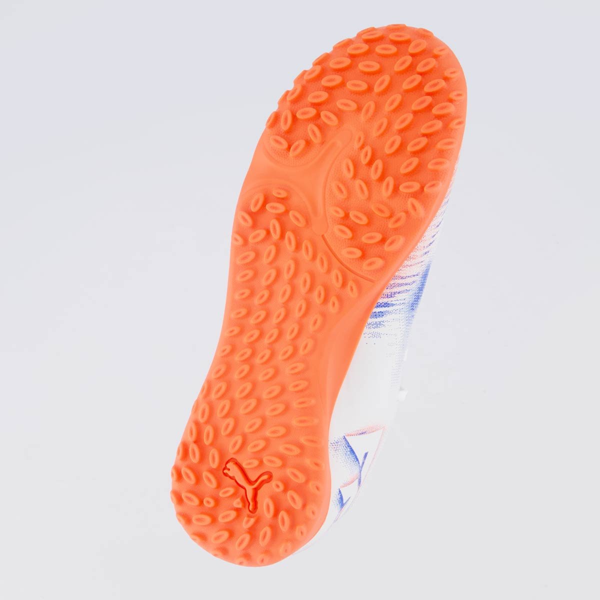 Chuteira Puma Future 8 Play TT Society Juvenil Branca Branco 5