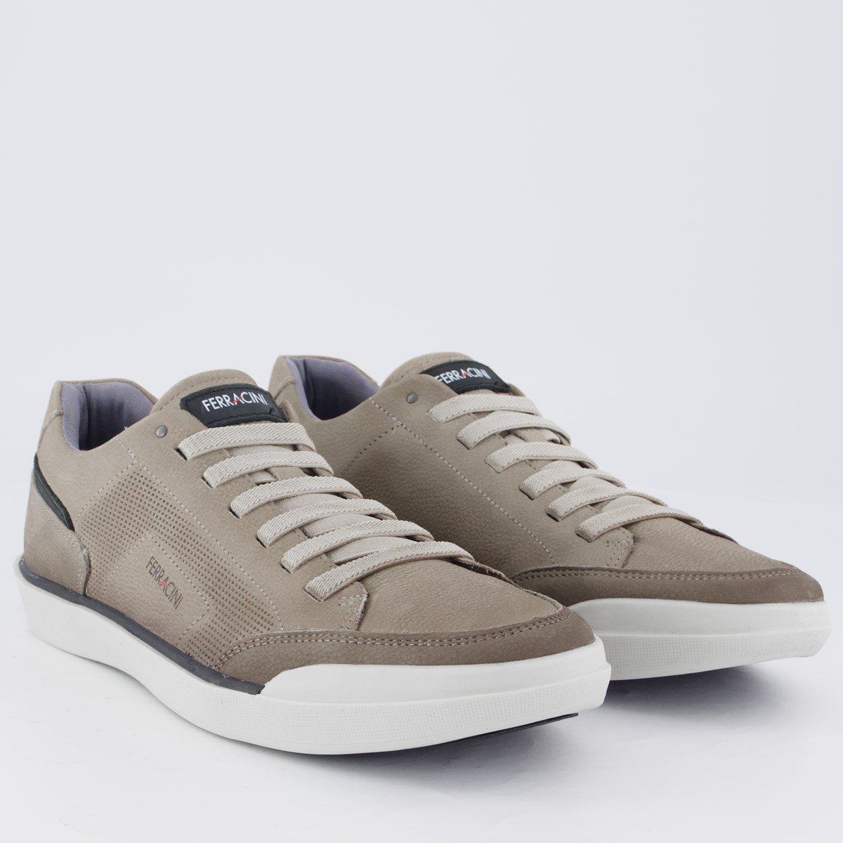 Tênis Ferracini Star Bege Marrom 2