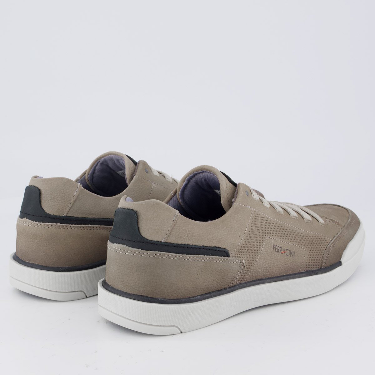Tênis Ferracini Star Bege Marrom 3