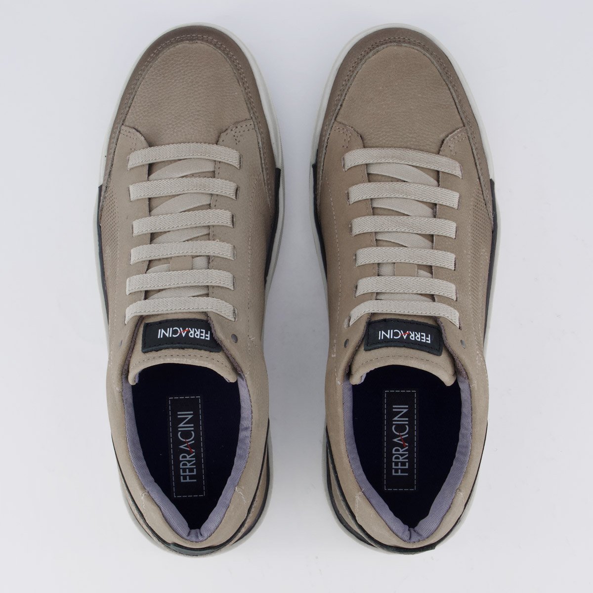 Tênis Ferracini Star Bege Marrom 4