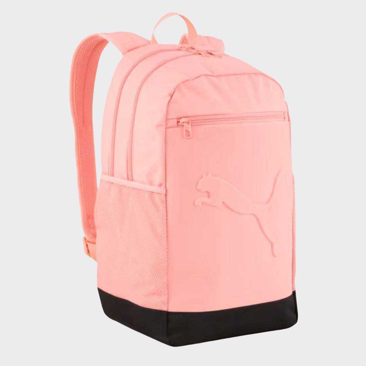 Mochila Puma Buzz Backpack Rosa e Preto