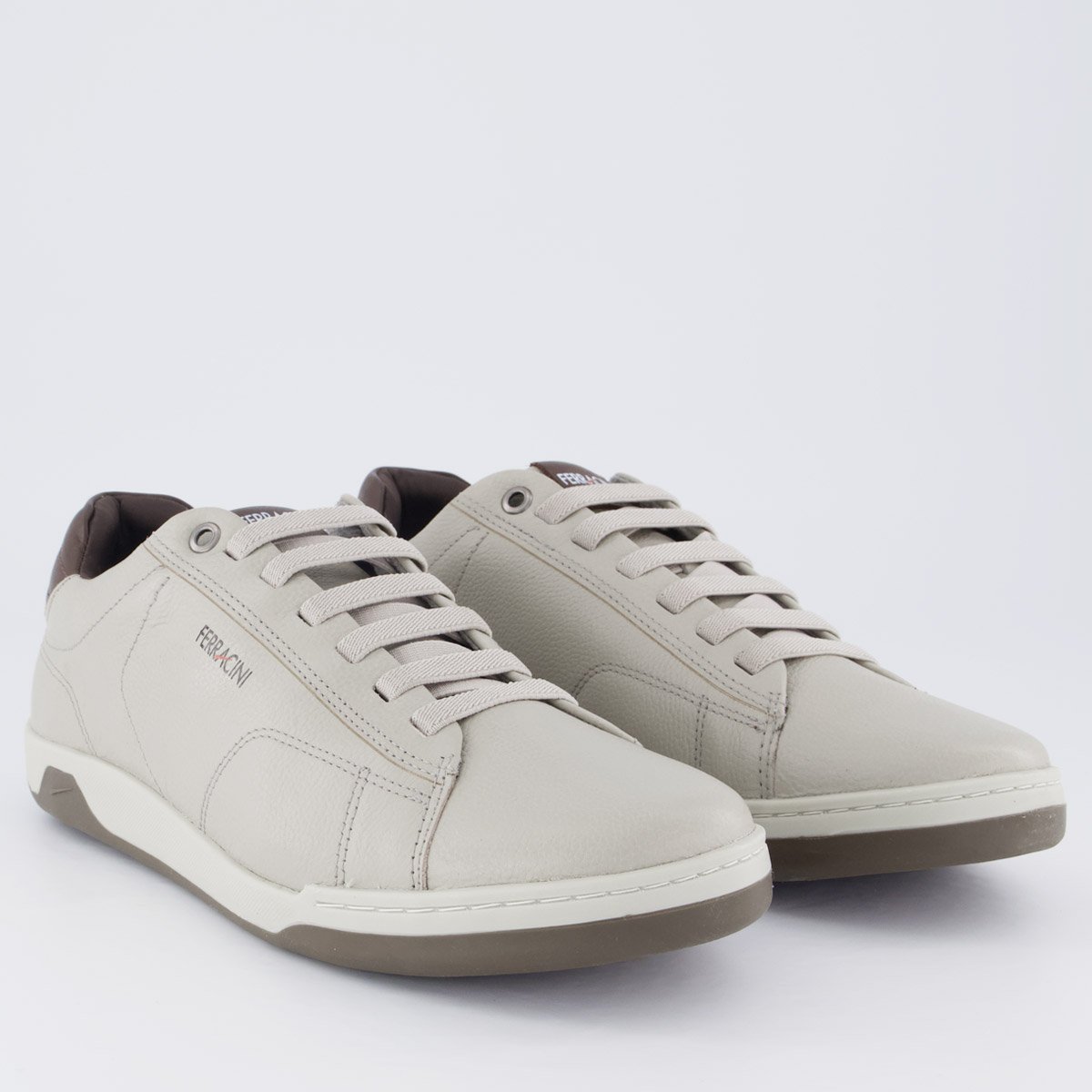 Tênis Ferracini Lexus Dubay Cinza Bege 2