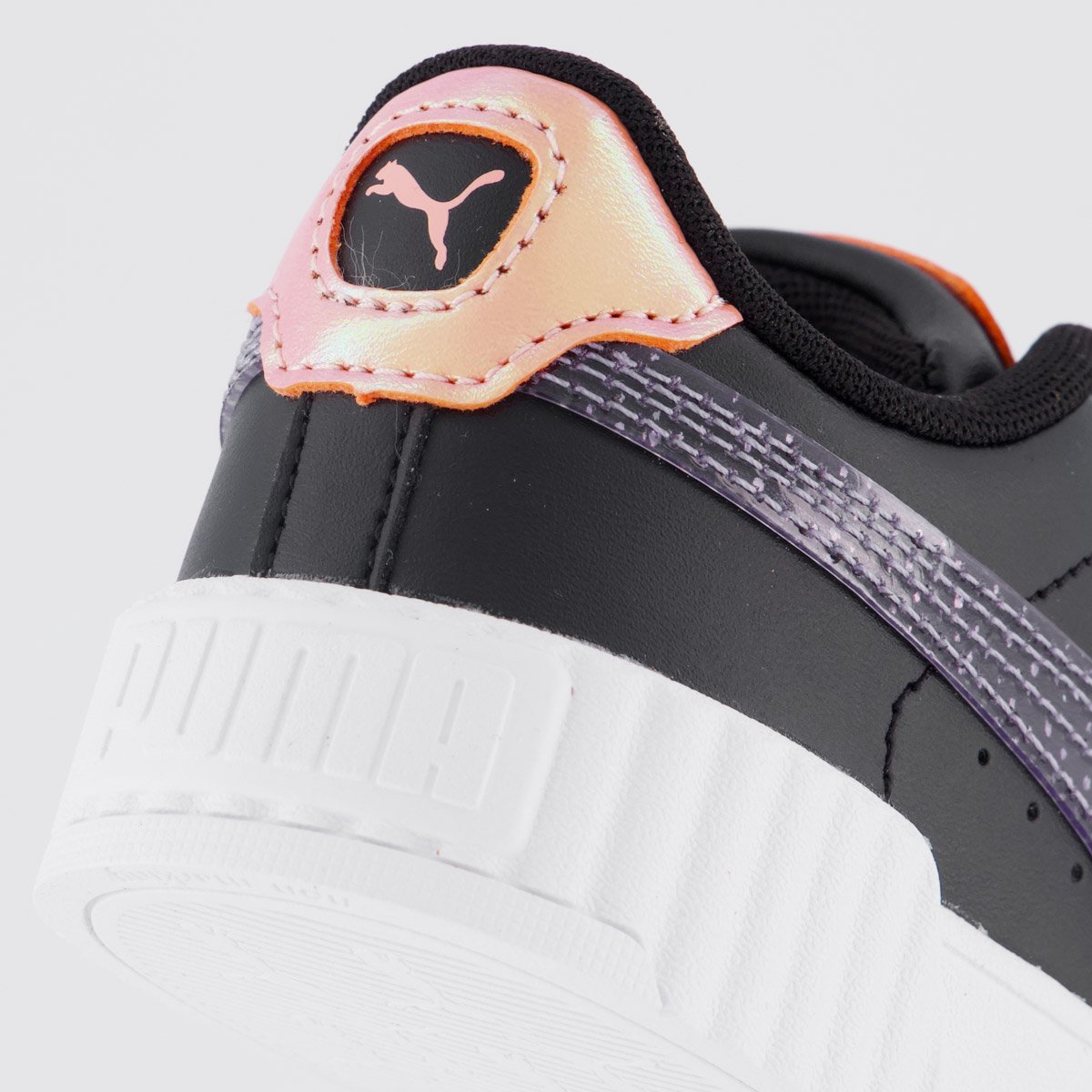 Tenis Puma Carina 3.0 Blurry Dreams V Infantil Preto e Branco Preto 6