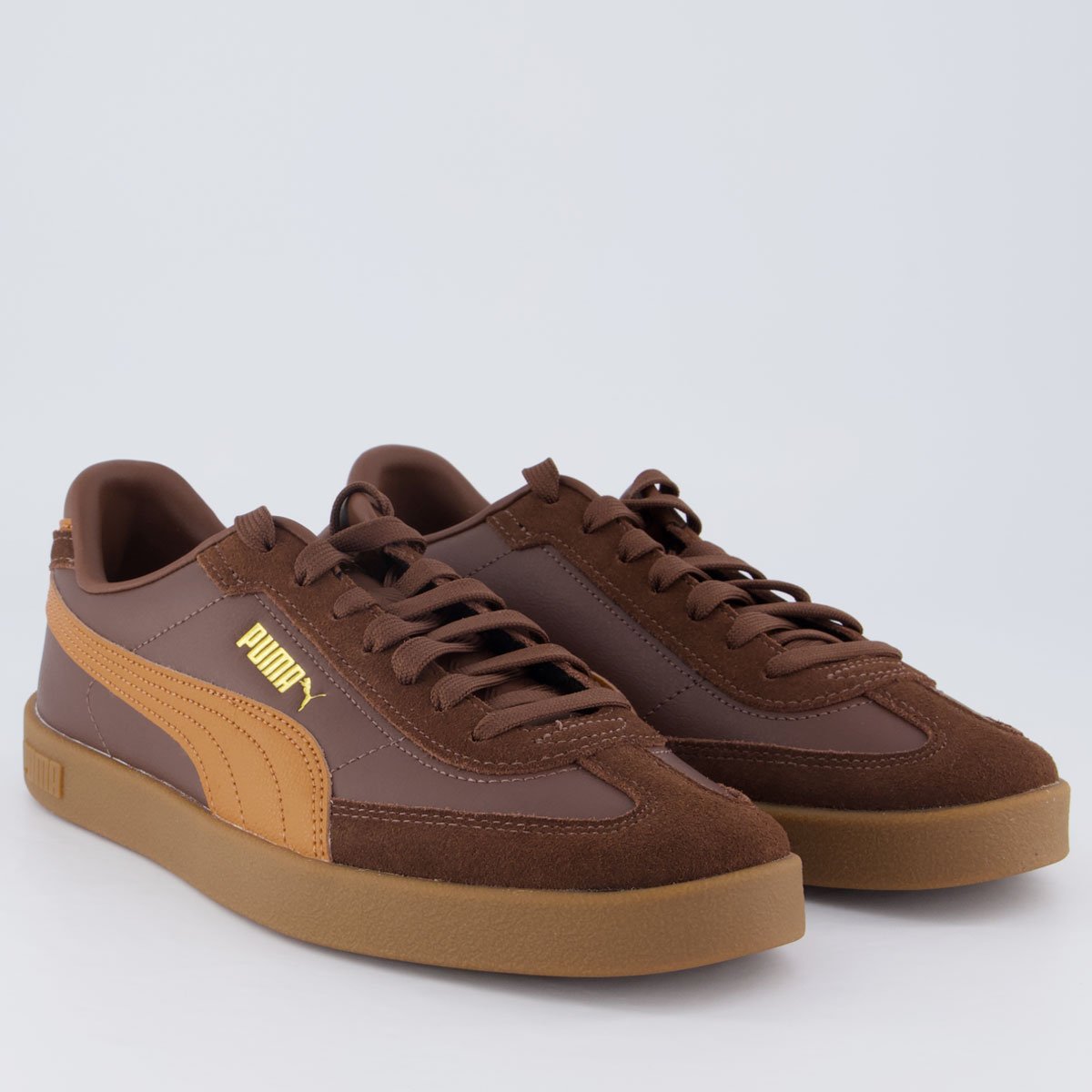 Tênis Puma Club Era II Marrom Marrom 2