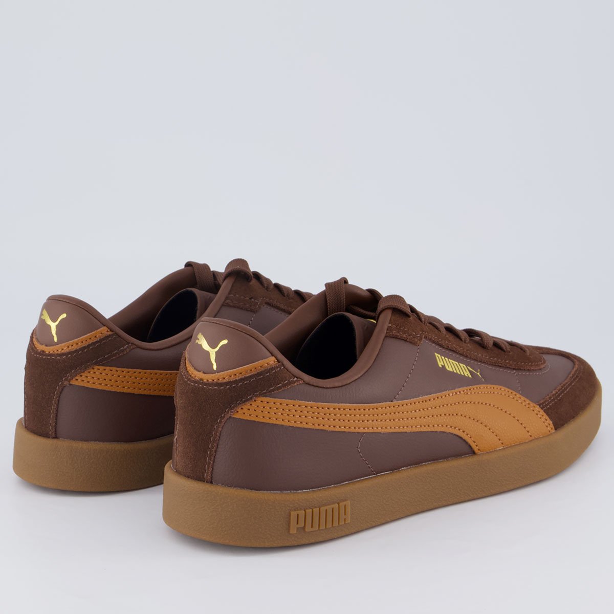 Tênis Puma Club Era II Marrom Marrom 3