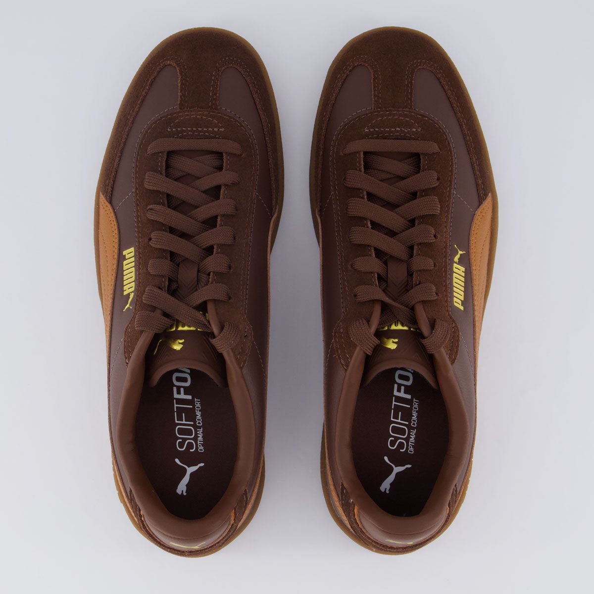 Tênis Puma Club Era II Marrom Marrom 4