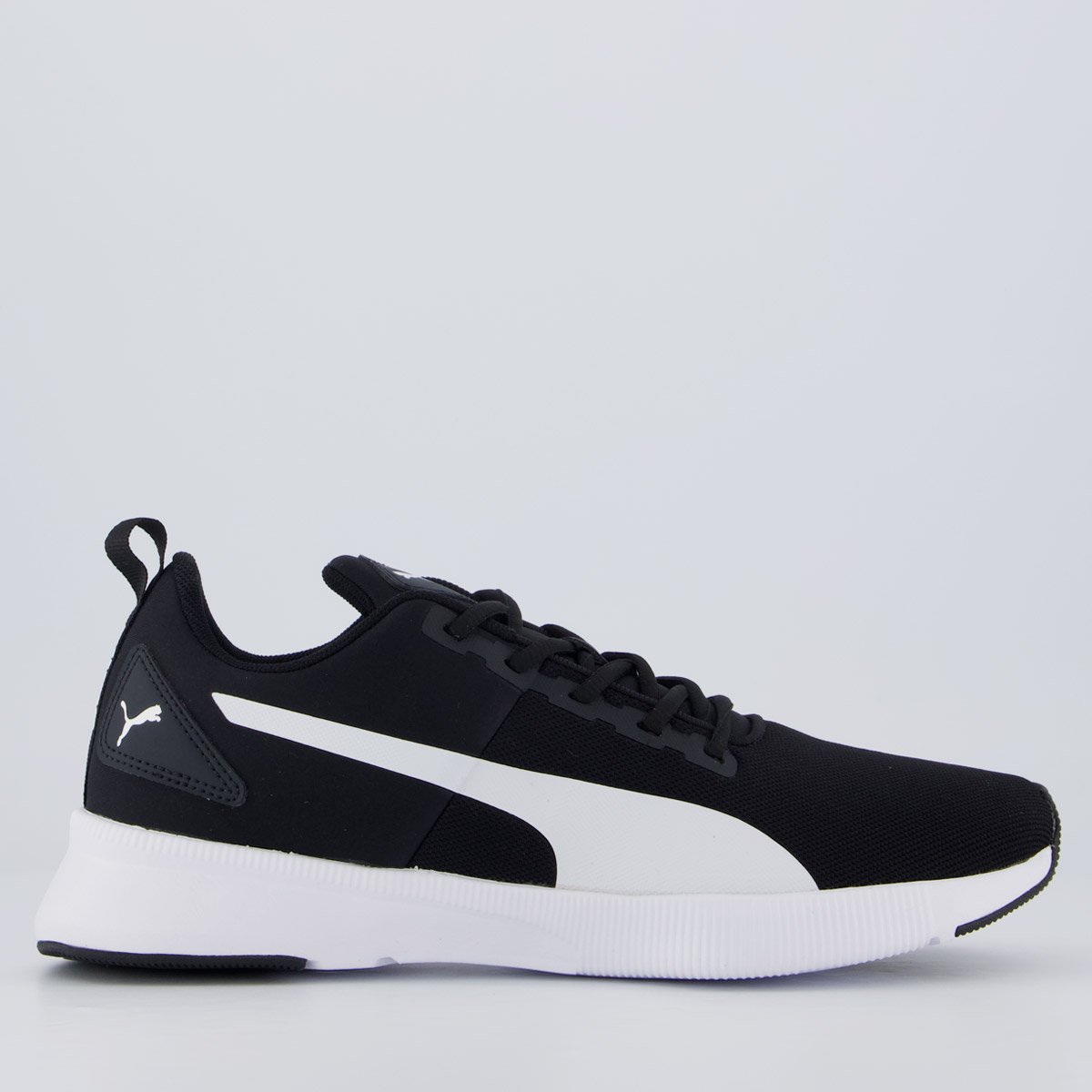 Tenis Puma Flyer Runner Mesh BDP Preto e Branco