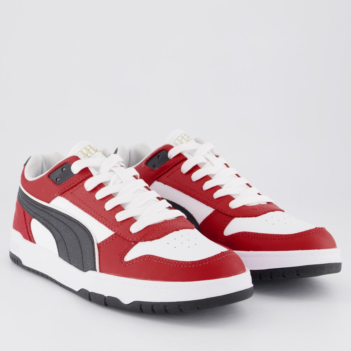 Tenis Puma RBD Game Low BDP Preto Branco e Vermelho Vermelho 2