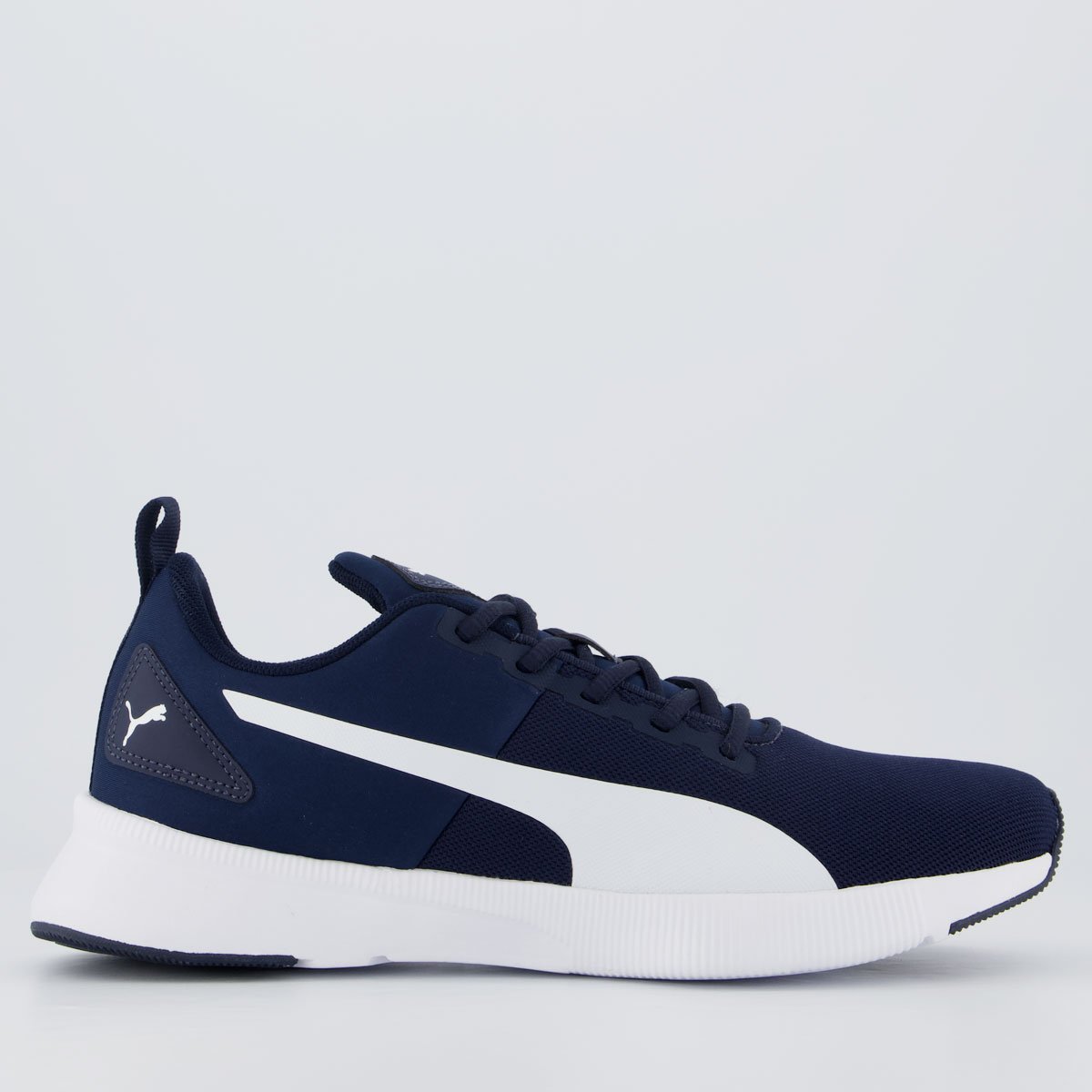 Tenis Puma Flyer Runner Mesh BDP Azul e Branco Azul Marinho 1