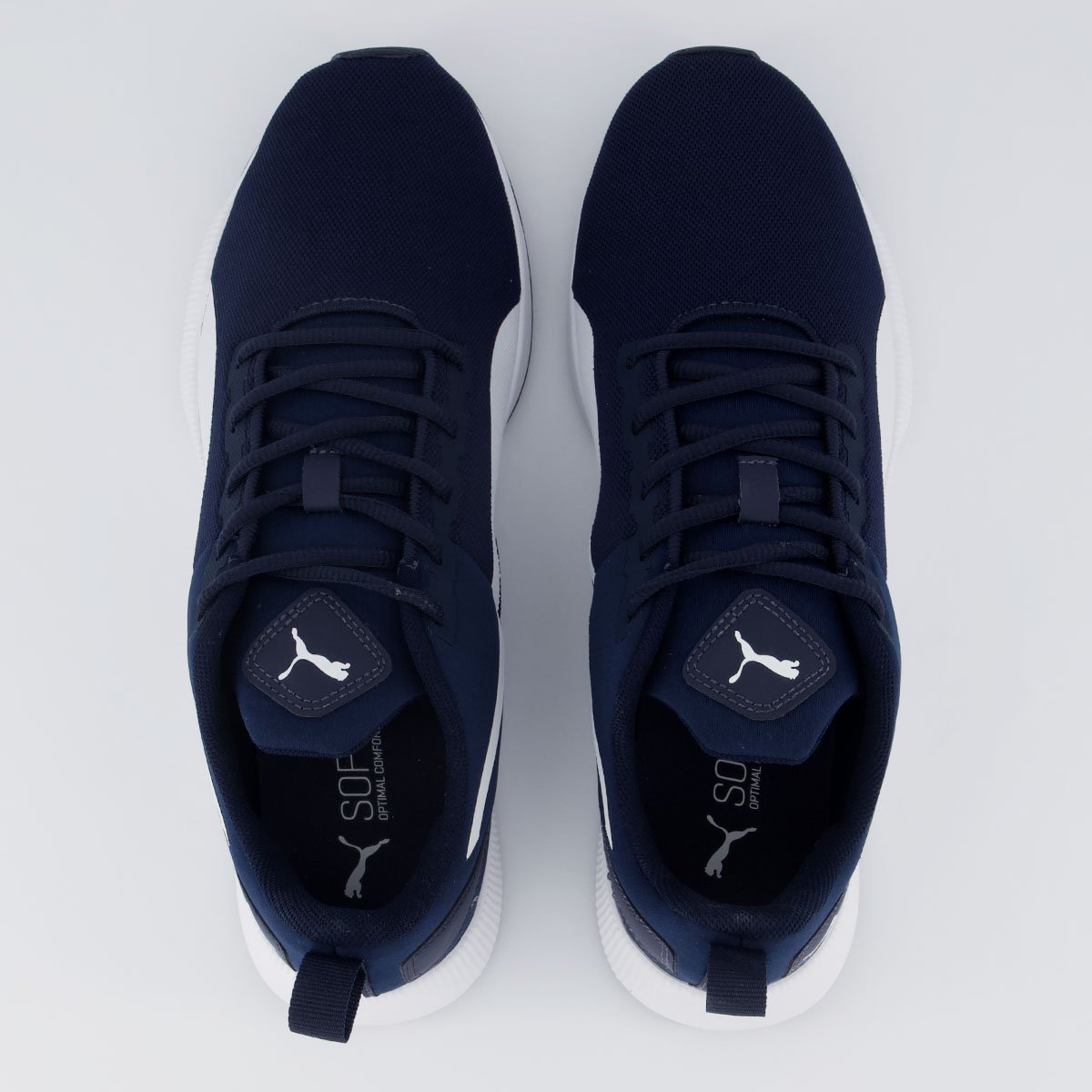 Tenis Puma Flyer Runner Mesh BDP Azul e Branco Azul Marinho 4