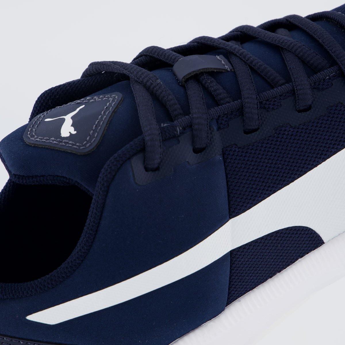 Tenis Puma Flyer Runner Mesh BDP Azul e Branco Azul Marinho 7