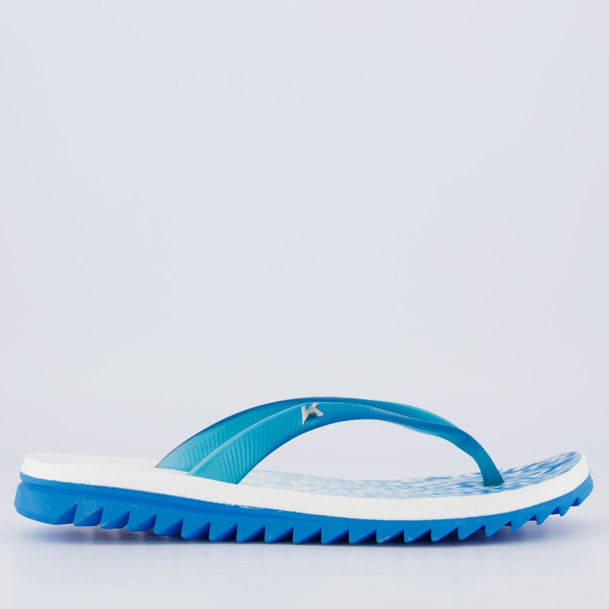 Chinelo Kenner Ibiza Onça Feminino Azul Azul 2