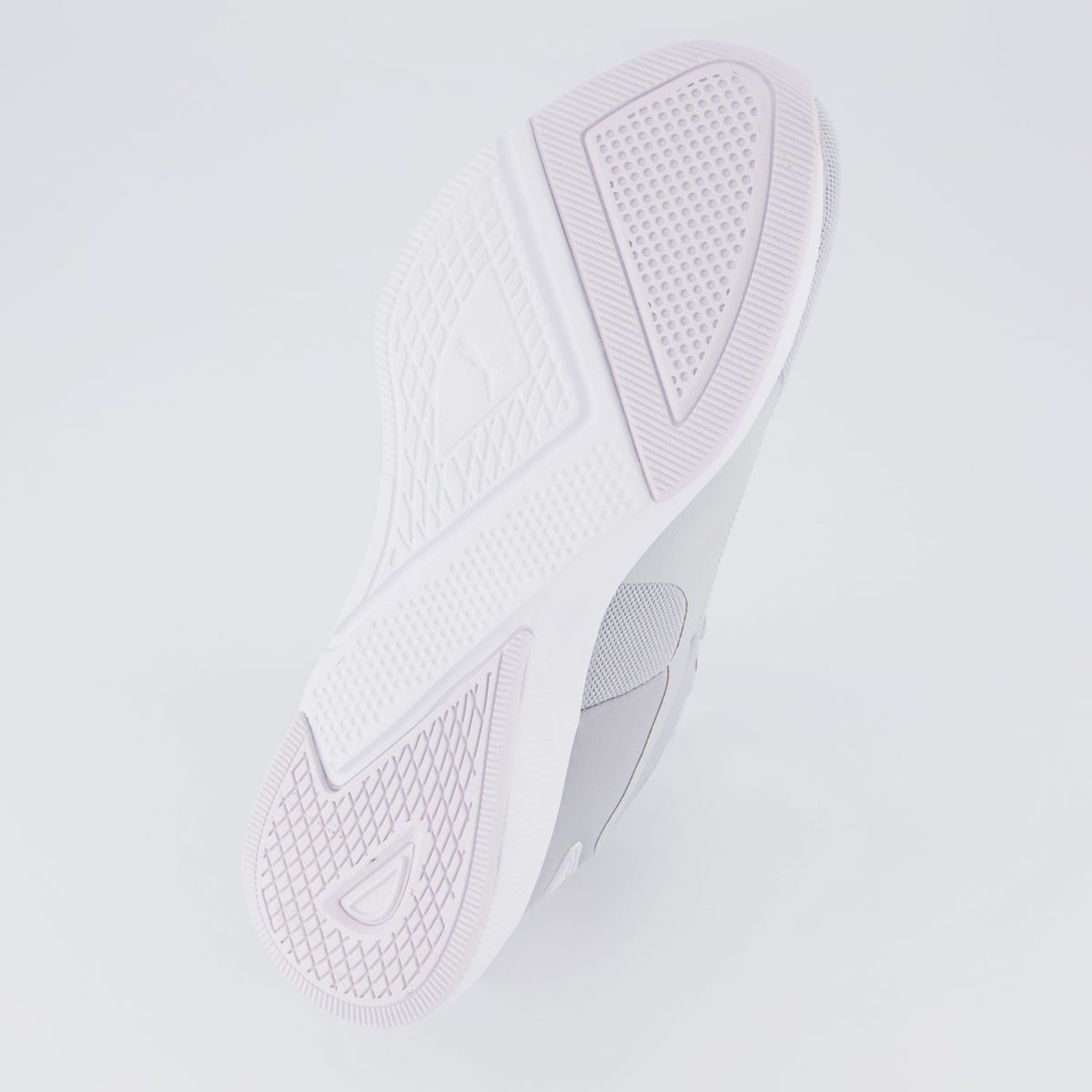 Tenis Puma Flyer Runner Mesh WNS Feminino Cinza e Branco Cinza 5