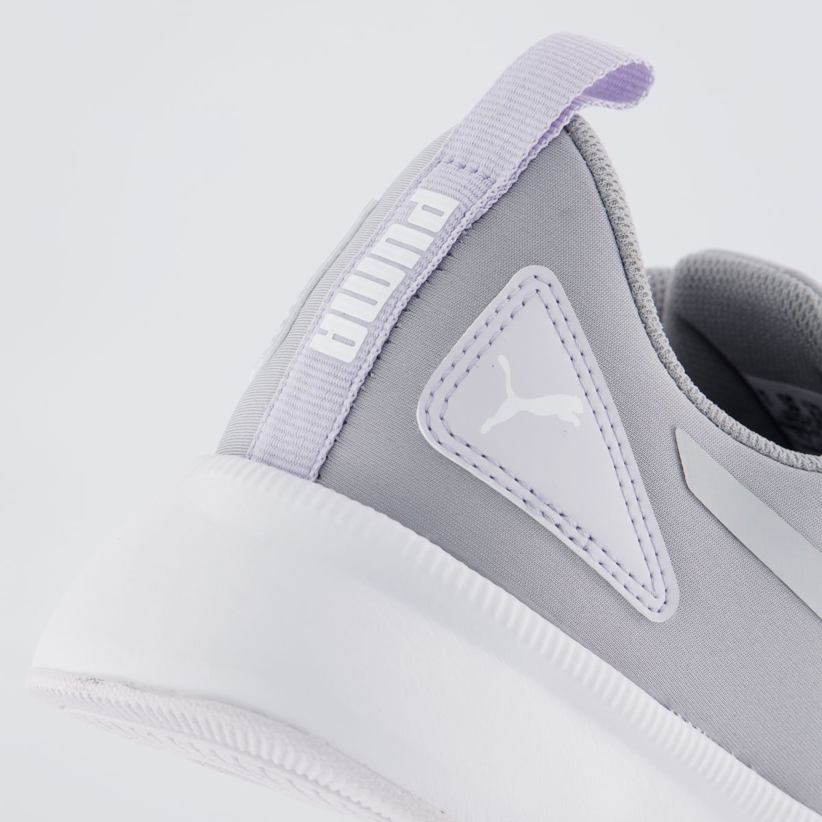 Tenis Puma Flyer Runner Mesh WNS Feminino Cinza e Branco Cinza 6