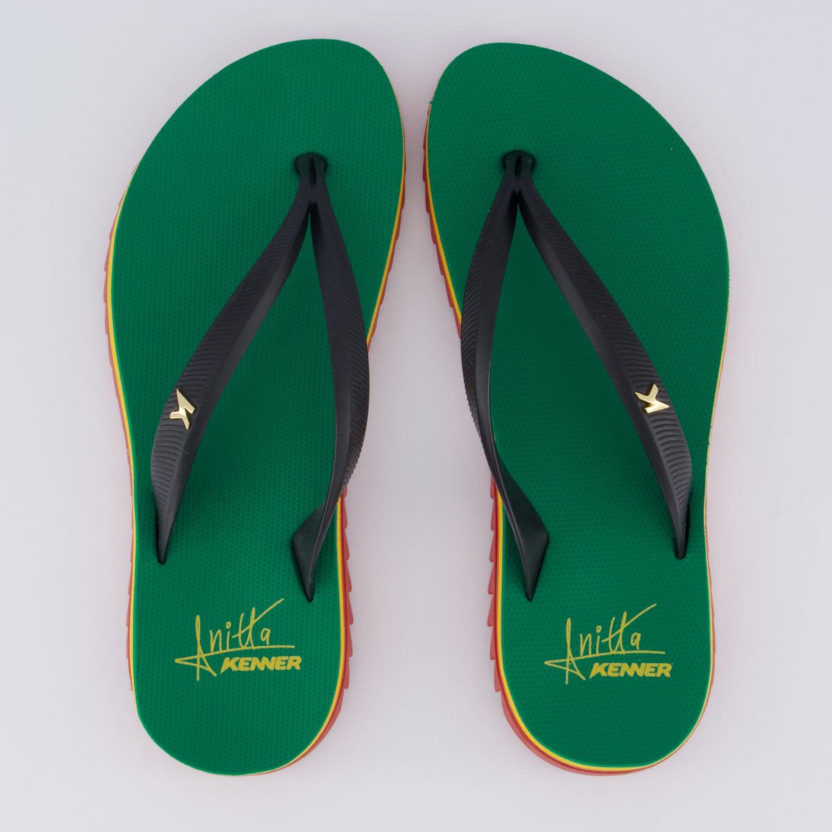 Chinelo Kenner Ibiza Reggae Anitta Feminino Verde
