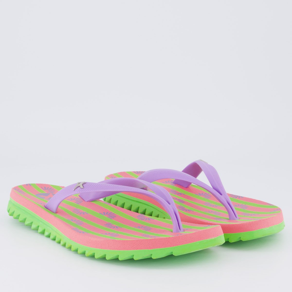 Chinelo Kenner Ibiza Lola Feminino Rosa Roxo 3