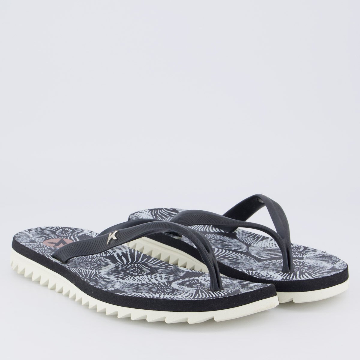 Chinelo Kenner Ibiza Pro Spiral Feminino Preto Preto 3