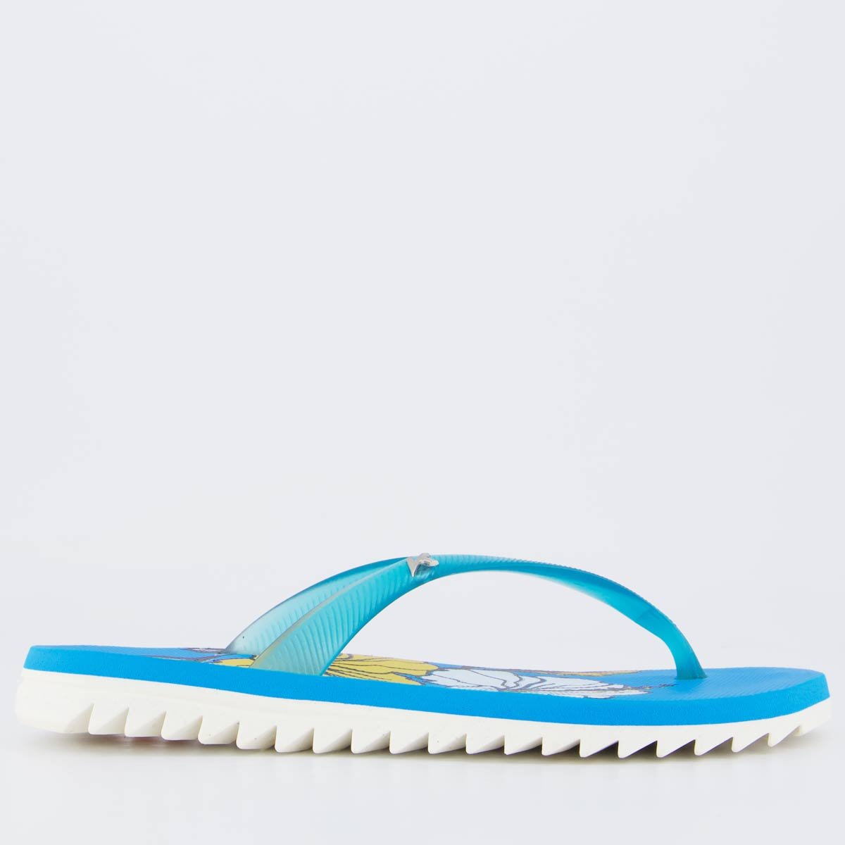 Chinelo Kenner Ibiza Hibisco Feminino Azul Azul 2