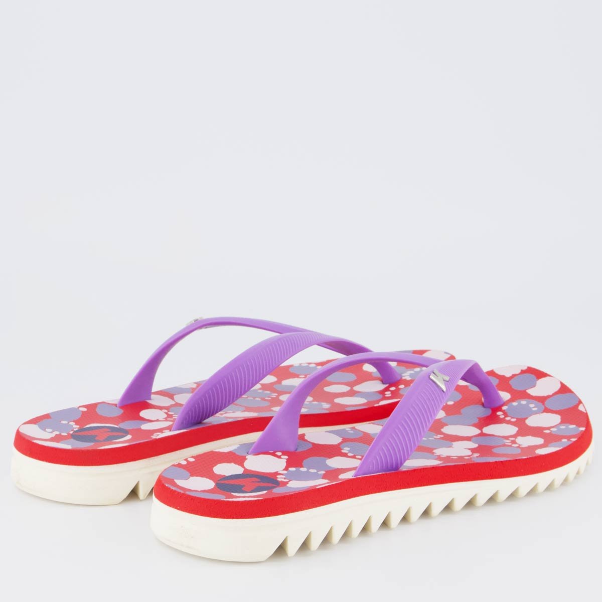 Chinelo Kenner Ibiza Polka Feminino Rosa Roxo 4