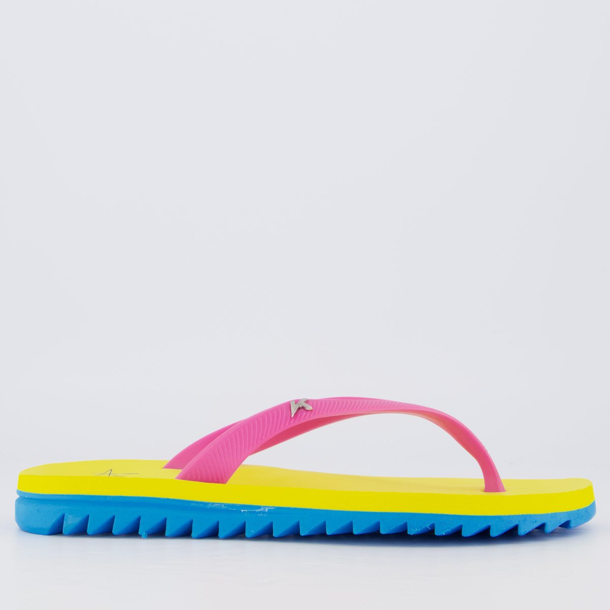Chinelo Kenner Ibiza Anitta Feminino Amarelo Rosa 2