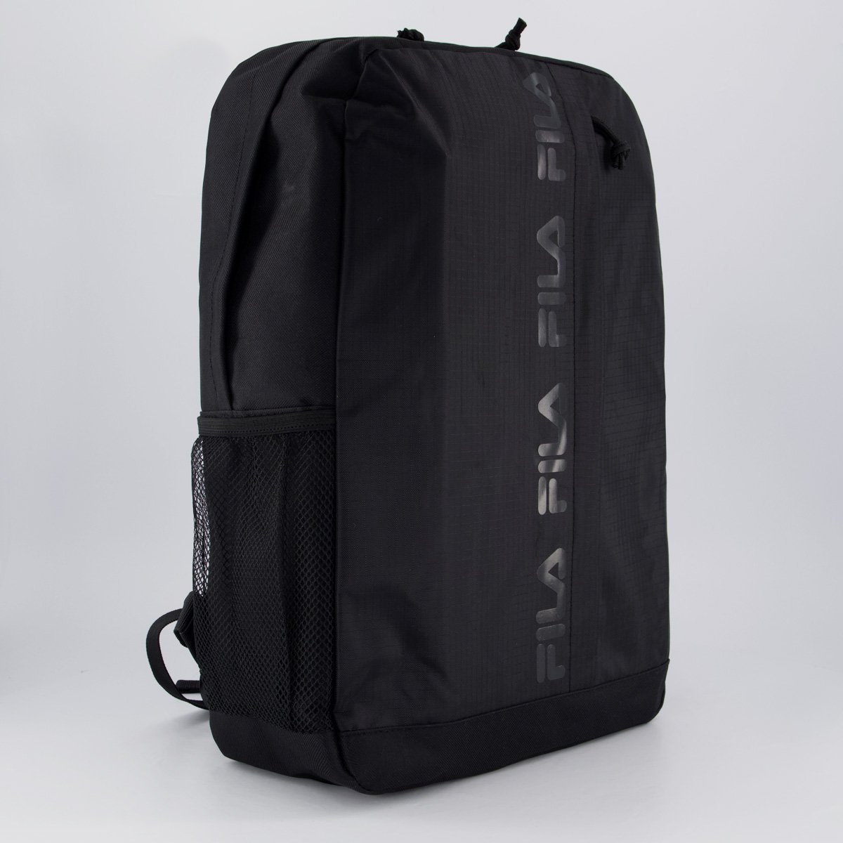 Mochila Fila Tone Logo Letter Preta Preto 3