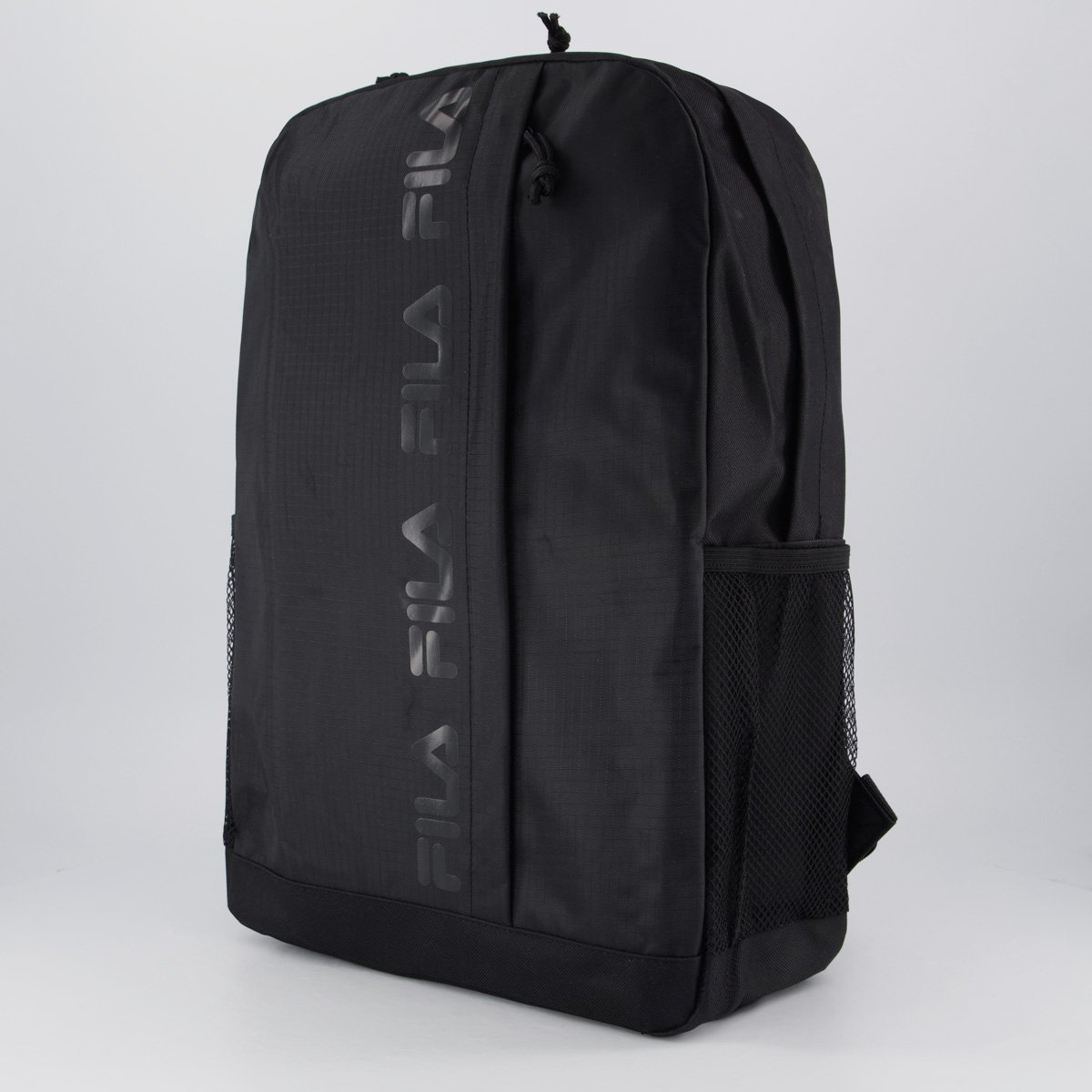 Mochila Fila Tone Logo Letter Preta Preto 4