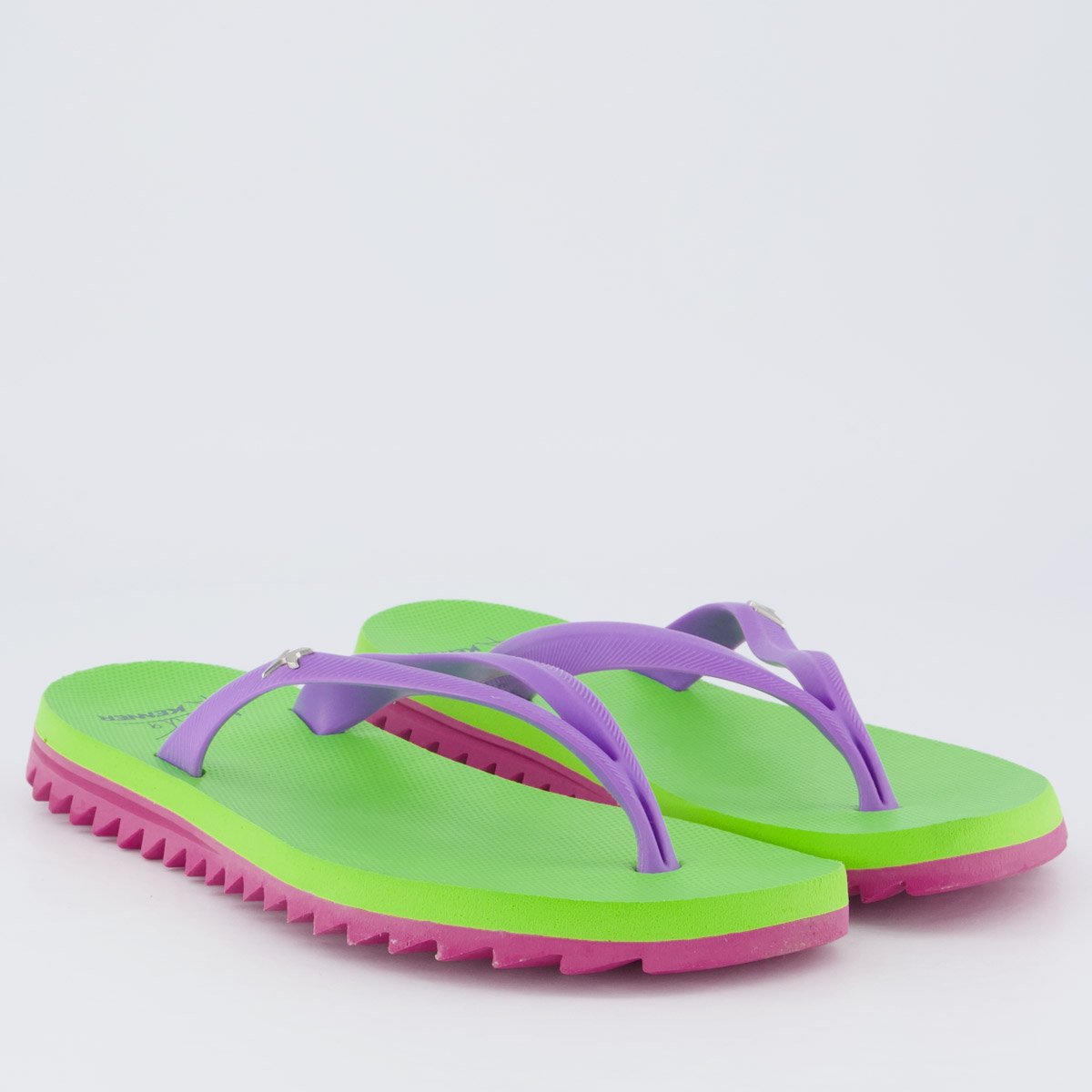 Chinelo Kenner Ibiza Anitta Feminino Verde Roxo 3