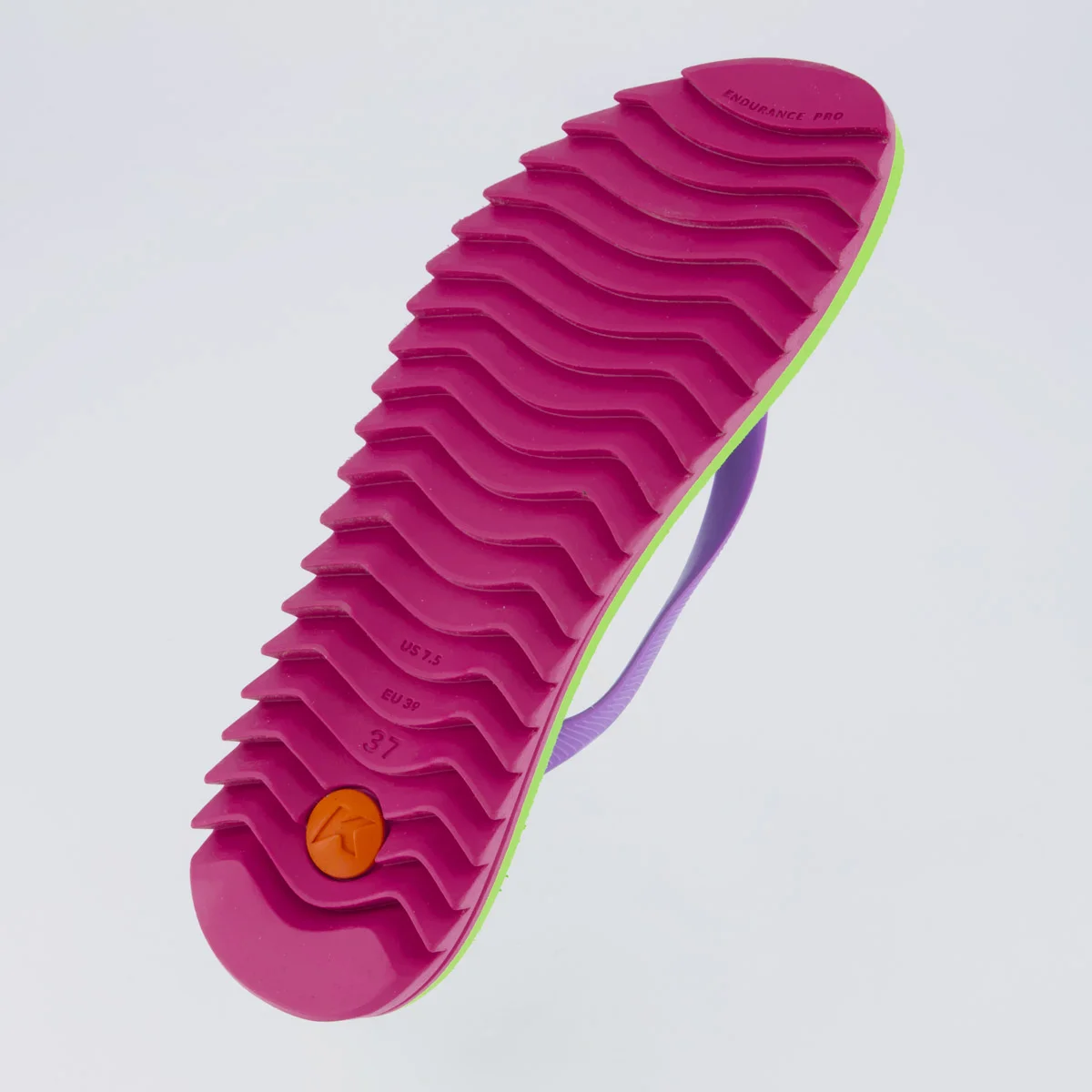 Chinelo Kenner Ibiza Anitta Feminino Verde Roxo 5