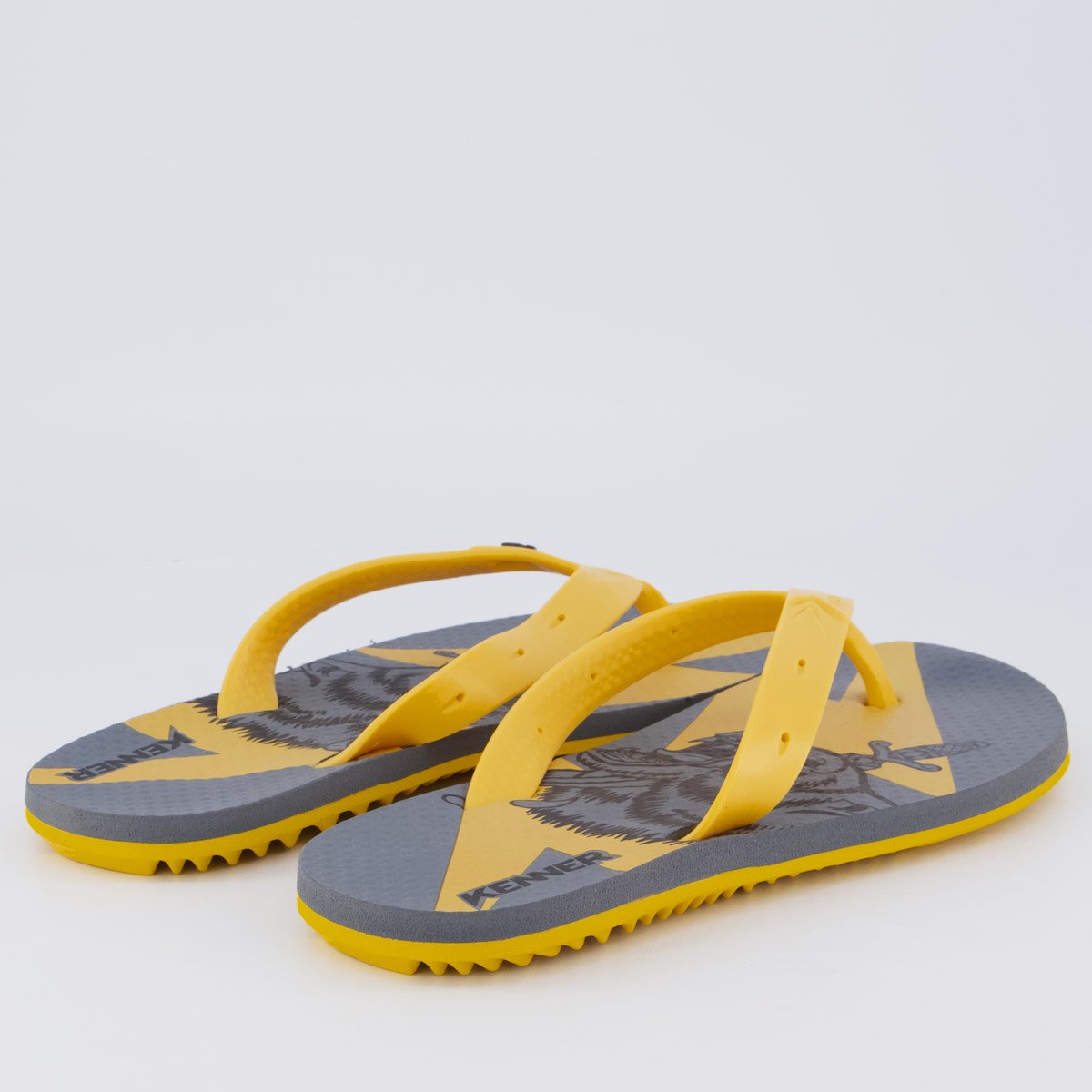 Chinelo Kenner Summer Tattoo Amarelo Amarelo 4