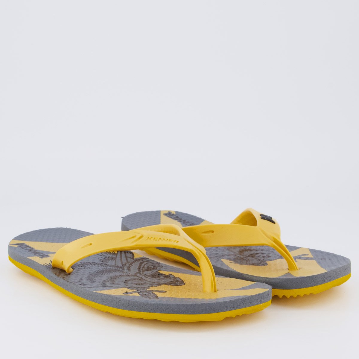 Chinelo Kenner Summer Tattoo Feminino Amarelo Amarelo 3