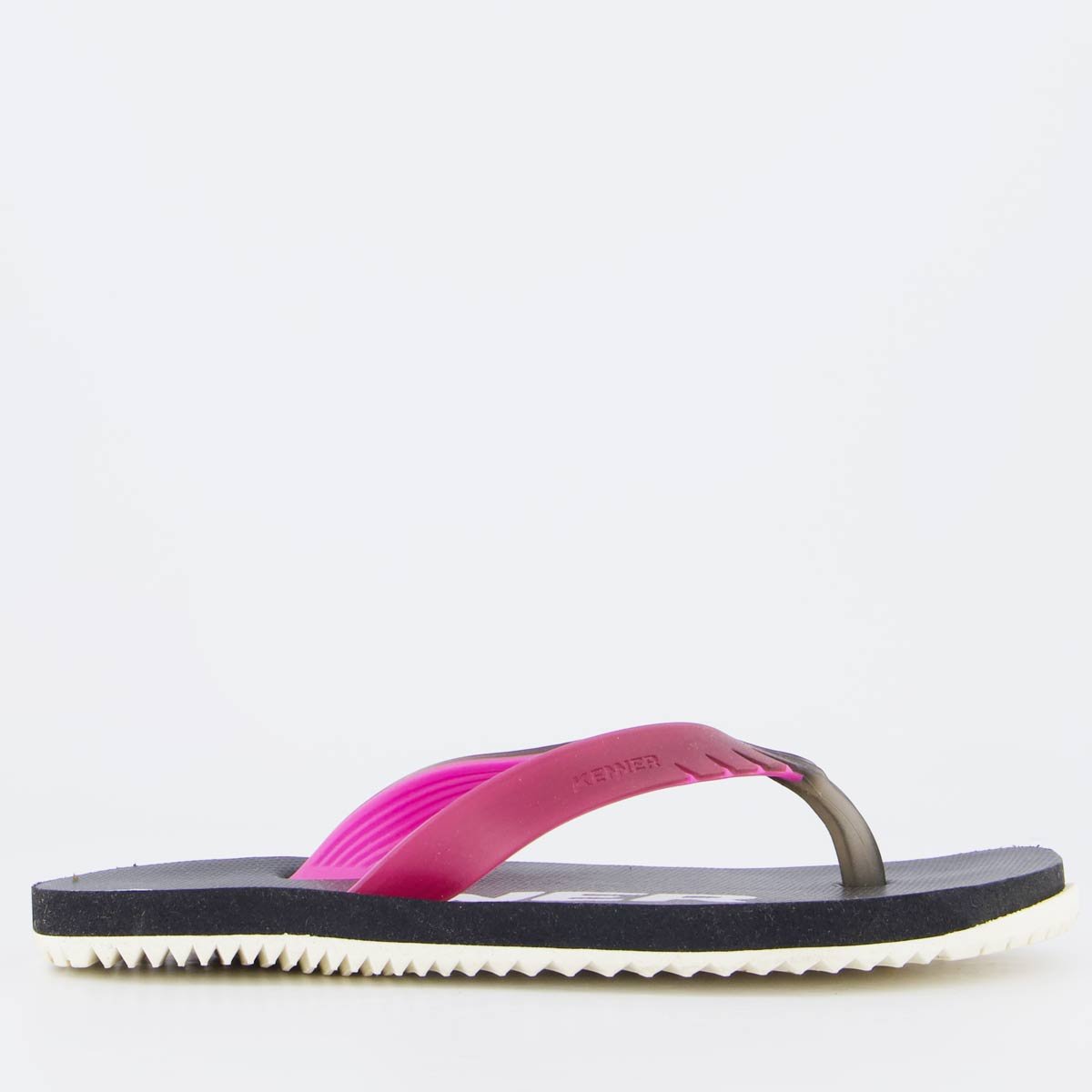 Chinelo Kenner RED Juvenil Preto e Rosa Rosa 2