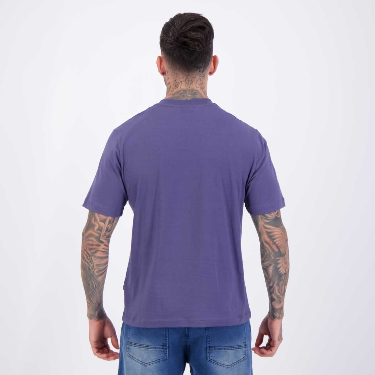 Camiseta Fila Comfort Classic Azul Marinho Marinho 4