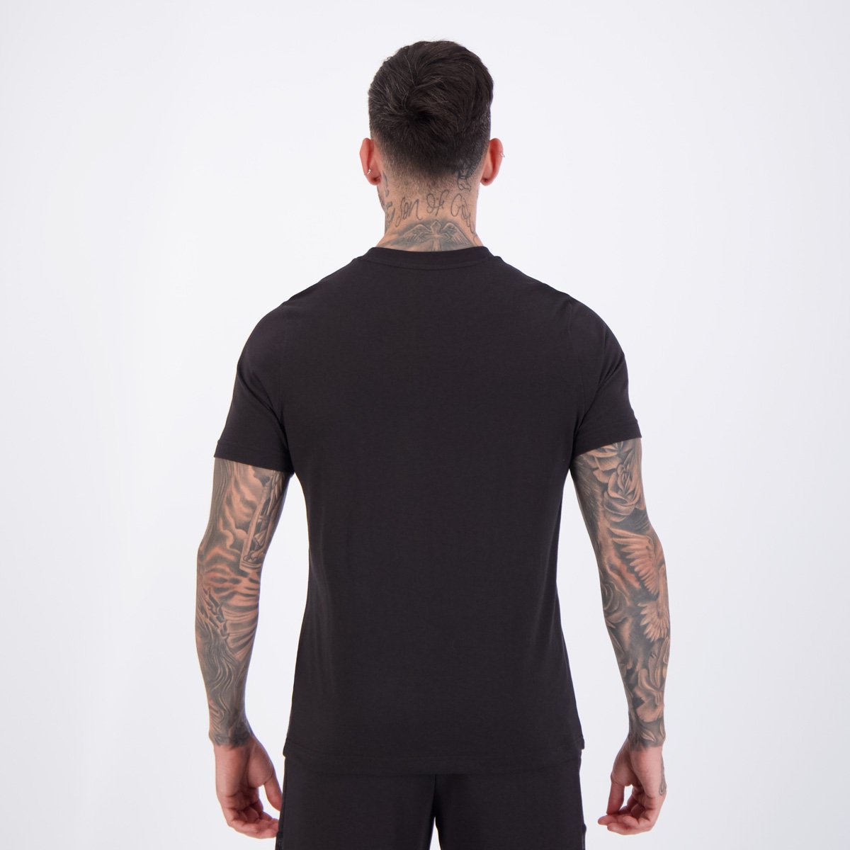 Camiseta Puma Essentials Camo Tee Preta Preto 4