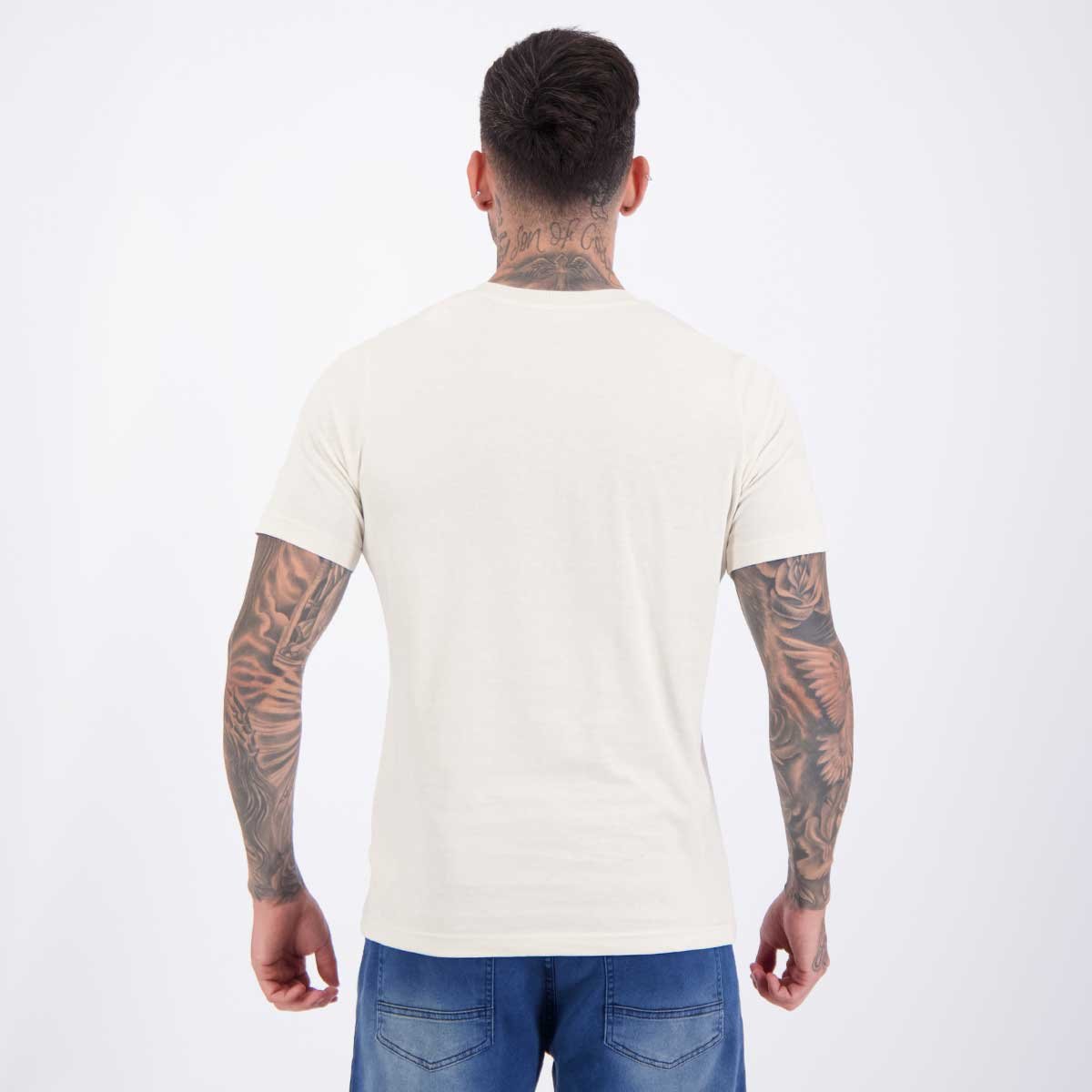 Camiseta Puma ESS Camo Bege Bege 4