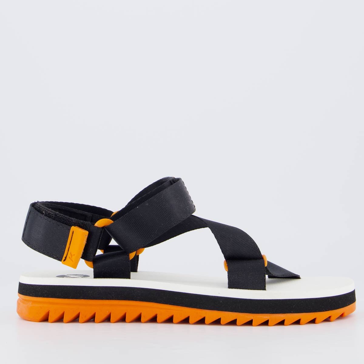 Chinelo Kenner Kali Feminino Branco e Preto Preto 2
