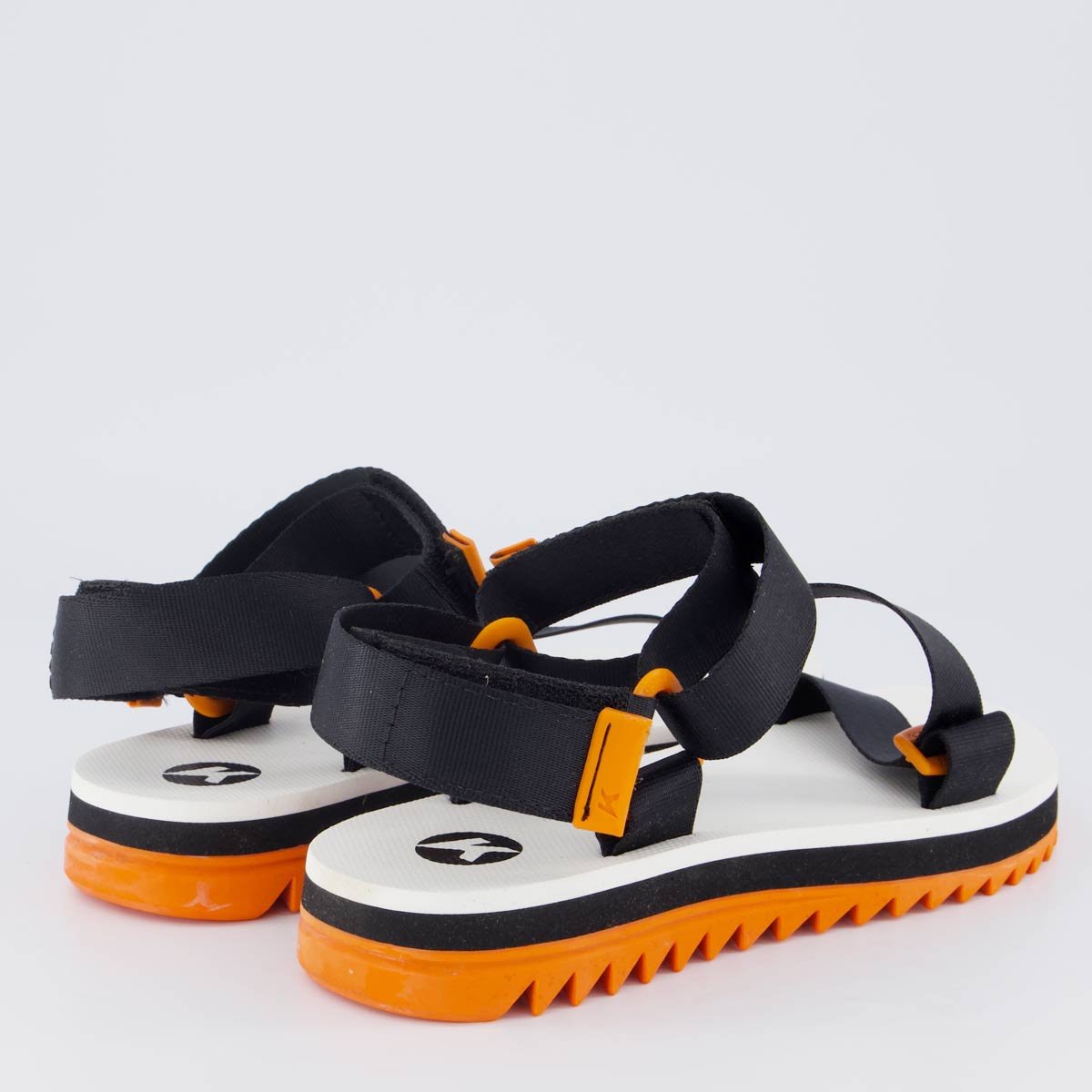 Chinelo Kenner Kali Feminino Branco e Preto Preto 4