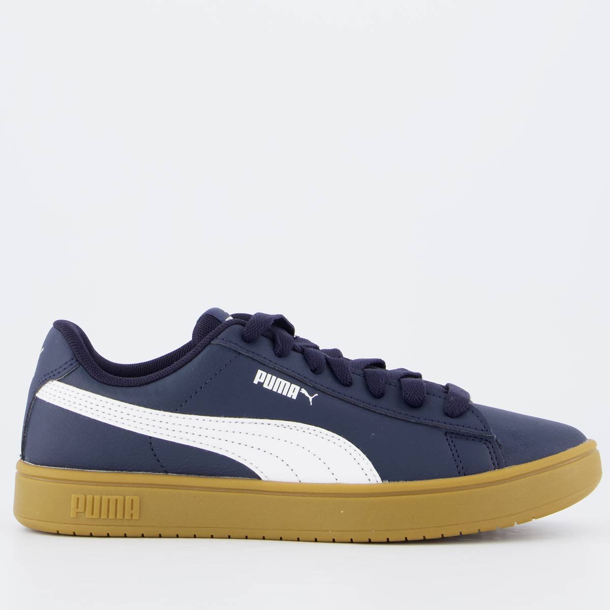 Tênis Puma Rickie Classic Juvenil Azul e Branco