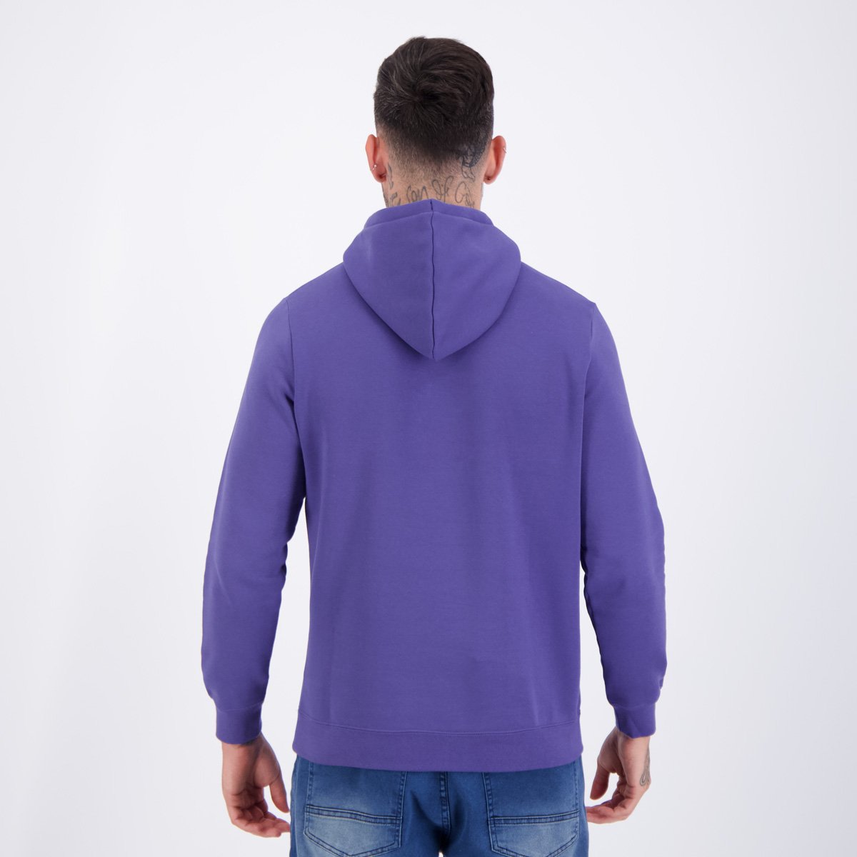 Moletom Puma Essentials 2 Color No.1 Logo Hoodie FL Roxo Roxo 4