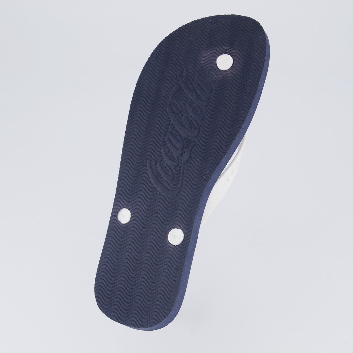 Chinelo Coca Cola Byron Marinho e Branco Branco 5